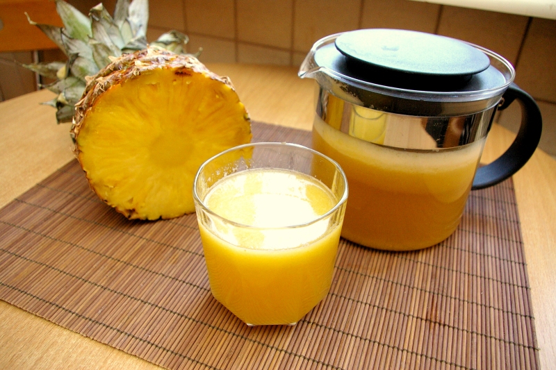 Dietetyczna herbatka z ananasem - Dietetyczne Przepisy Blog Kulinarny