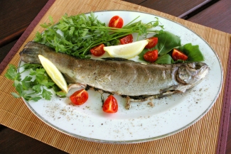 Dietetyczne Przepisy, Blog Kulinarny - Pstrąg z grilla