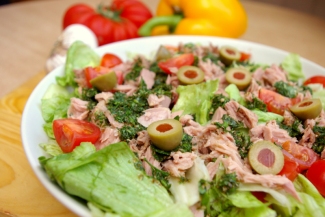 Fitness Food - Dietetyczne przepisy - Blog kulinarny - Sałatka z tuńczyka