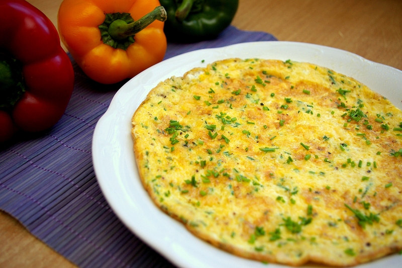Dietetyczne przepisy - Blog Kulinarny - Omlet w 5 minut
