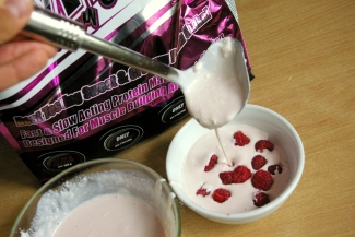 blog kulinarny fitness food dietetyczne przepisy - deser białkowy