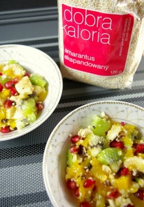 Dietetyczne przepisy - Zdrowa żywność - Sałatka z amarantusem