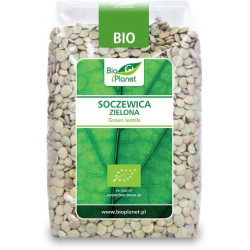 BIO PLANET Soczewica zielona BIO 400g BIO PLANET Soczewica zielona BIO 400g