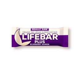 LIFE FOOD Baton z jagodą i quinoa RAW BIO 47g LIFE FOOD Baton z jagodą i quinoa RAW BIO 47g