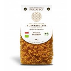 FABIJAŃSCY Makaron kukurydziany 100% BIO 300g - wstążka