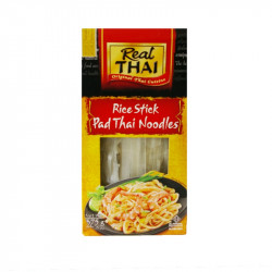 REAL-THAI Makaron ryżowy 10mm 375g REAL-THAI Makaron ryżowy 10mm 375g