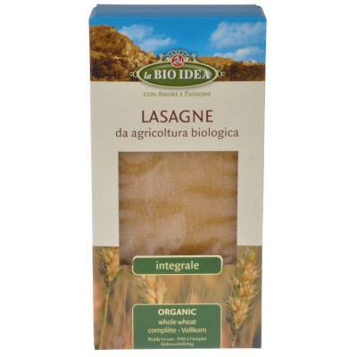 LA BIO IDEA Makaron razowy lasagne Semolina BIO 250g