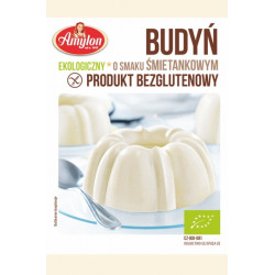 AMYLON Budyń śmietankowy BIO bezglutenowy 40g AMYLON Budyń śmietankowy BIO bezglutenowy 40g