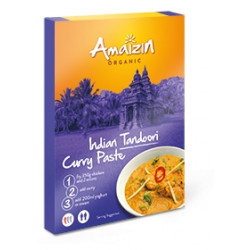 AMAIZIN Pasta curry Indian Tandoori BIO 80g AMAIZIN Pasta curry Indian Tandoori BIO 80g