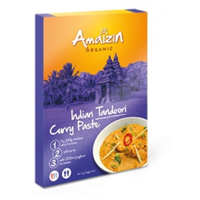 AMAIZIN Pasta curry Indian Tandoori BIO 80g