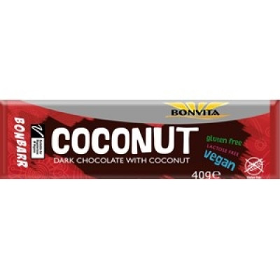 BONVITA Baton kokosowy bez laktozy 40g