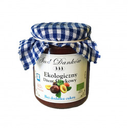 SAD DANKÓW Dżem śliwkowy - bez cukru 260g SAD DANKÓW Dżem śliwkowy - bez cukru 260g