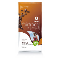 OXFAM Kawa ziarnista Yirgacheffe Arabica Etiopia BIO 250g OXFAM Kawa ziarnista Yirgacheffe Arabica Etiopia BIO 250g