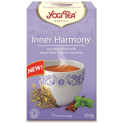 YOGI TEA Herbata wewnętrzna harmonia BIO 17x1,8g