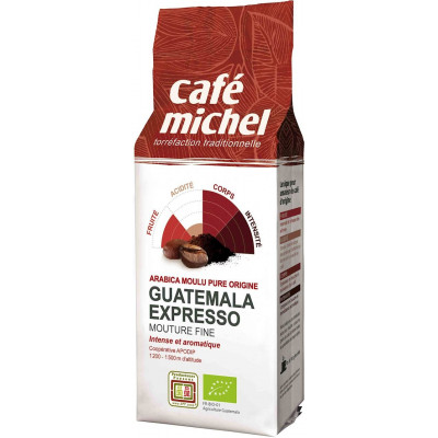 CAFE MICHEL Kawa mielona Arabica Espresso Gwatemala BIO 250g