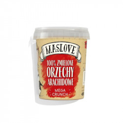 MASLOVE Krem z orzechów arachidowych Crunchy 100% 400g MASLOVE Krem z orzechów arachidowych Crunchy 100% 400g