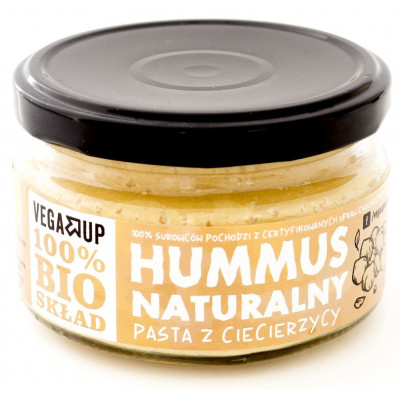 VEGA UP Hummus naturalny BIO 190g