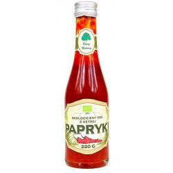 DARY NATURY Sos z ostrej papryki chili BIO 220g DARY NATURY Sos z ostrej papryki chili BIO 220g