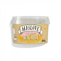 MASLOVE Krem z orzechów arachidowych z solą himalajską 200g