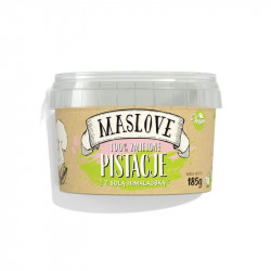 MASLOVE Masło pistacjowe z solą himalajską 200g MASLOVE Masło pistacjowe z solą himalajską 200g