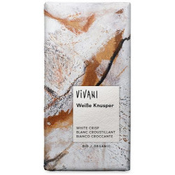 VIVANI Czekolada biała z chrupiącym ryżem BIO 100g VIVANI Czekolada biała z chrupiącym ryżem BIO 100g
