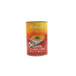 AMAIZIN Soczewica w sosie curry BIO 400g