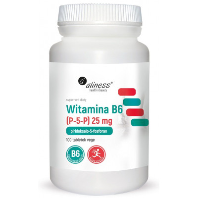 ALINESS Witamina B6 (P-5-P) 25mg 100 tab.