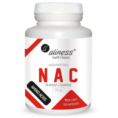 ALINESS NAC (N-Acetyl-L-Cysteina) 500mg 100 kaps.