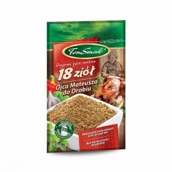 TEN SMAK 18 ziół Ojca Mateusza do drobiu 60g TEN SMAK 18 ziół Ojca Mateusza do drobiu 60g