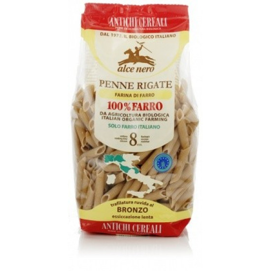 ALCE NERO Makaron z orkiszu (penne) BIO 500g ALCE NERO Makaron z orkiszu (penne) BIO 500g