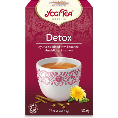 YOGI TEA Herbata Detox BIO 17x1,8g
