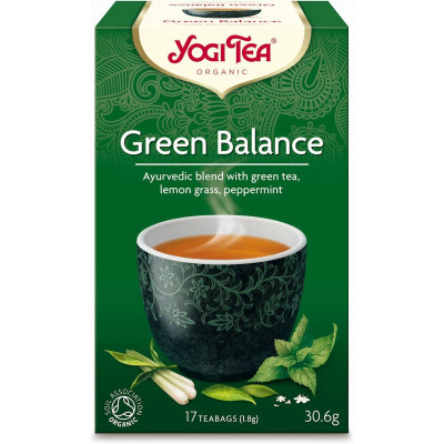 YOGI TEA Herbata zielona Równowaga BIO 17x1,8g