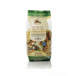 ALCE NERO Makaron Fusili trójkolorowy BIO 500g