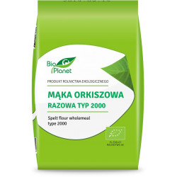 BIO PLANET Mąka orkiszowa razowa typ 2000 BIO 1kg