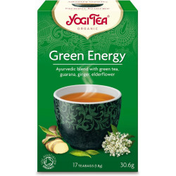 YOGI TEA Herbata zielona Energia BIO 17x1,8g YOGI TEA Herbata zielona Energia BIO 17x1,8g