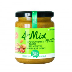 TERRASANA Krem orzechowy MIX BIO 250g TERRASANA Krem orzechowy MIX BIO 250g