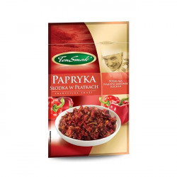 TEN SMAK Papryka słodka w płatkach 30g TEN SMAK Papryka słodka w płatkach 30g