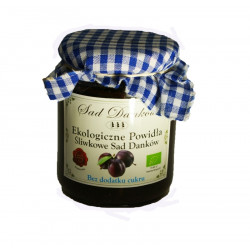 SAD DANKÓW Powidła śliwkowe - bez cukru 260g SAD DANKÓW Powidła śliwkowe - bez cukru 260g