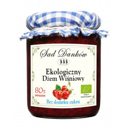 SAD DANKÓW Dżem wiśniowy - bez cukru 260g SAD DANKÓW Dżem wiśniowy - bez cukru 260g