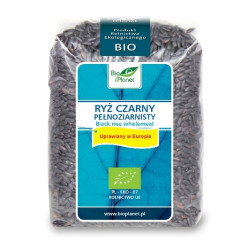 BIO PLANET Ryż czarny pełnoziarnisty (uprawiany w Europie) BIO 400g BIO PLANET Ryż czarny pełnoziarnisty (uprawiany w Europie) BIO 400g