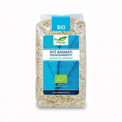 BIO PLANET Ryż basmati pełnoziarnisty BIO 500g BIO PLANET Ryż basmati pełnoziarnisty BIO 500g