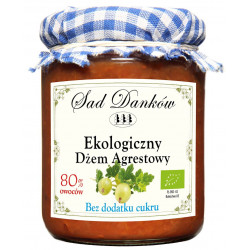 SAD DANKÓW Dżem agrestowy - bez cukru 260g SAD DANKÓW Dżem agrestowy - bez cukru 260g