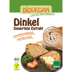 BIOVEGAN Zakwas chlebowy orkiszowy w proszku BIO 20g