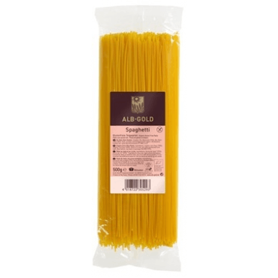 ALB GOLD Makaron kukurydziano-ryżowy (spaghetti) BIO bezglutenowy 500g