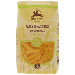ALCE NERO Makaron kukurydziano-ryżowy (penne) BIO bezglutenowy 250g