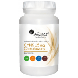 ALINESS Cynk chelatowany 15mg 100 tab.