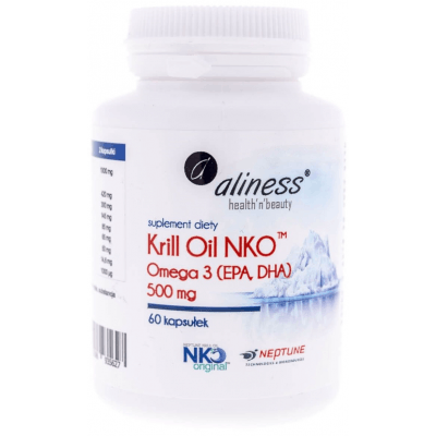 ALINESS Krill Oil NKO 500mg 60 kaps.