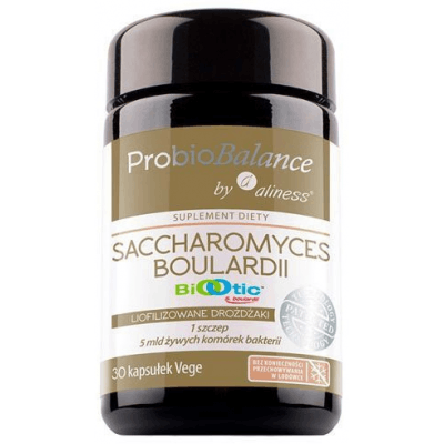 ALINESS Saccharomyces Boulardii 5 mld. 30 kaps.