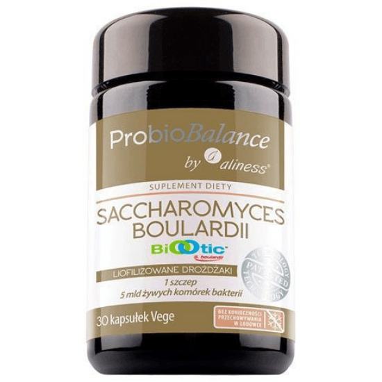 ALINESS Saccharomyces Boulardii 5 mld. 30 kaps. ALINESS Saccharomyces Boulardii 5 mld. 30 kaps.