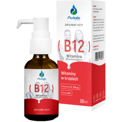 AVITALE Witamina B12 200 mcg 30 ml AVITALE Witamina B12 200 mcg 30 ml